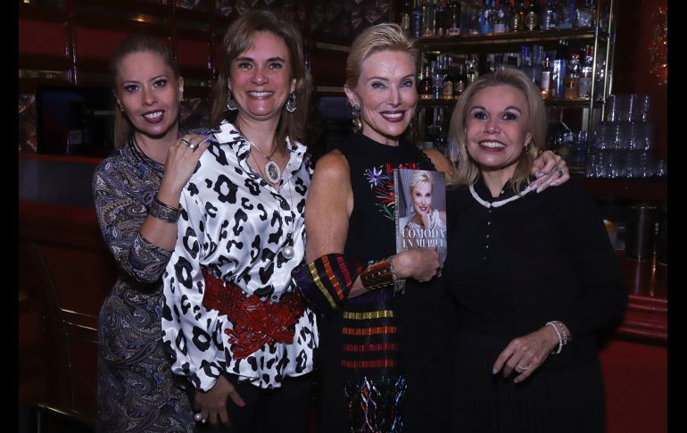 Patricia Maglioni, Marcela Figueroa, Raquel Bessudo y Mónica Martín del Campo.GENTE BIEN JALISCO/CLAUDIO JIMENO