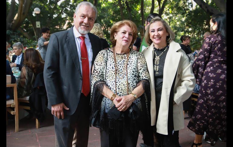 Jaime Ortiz, Cristina Orendain y Lorena Martínez.GENTE BIEN JALISCO/TONY MARTÍNEZ