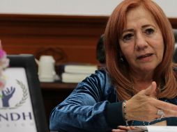 Rosario Piedra Ibarra, la presidenta de la Comisión Nacional de los Derechos Humanos. NTX / ARCHIVO