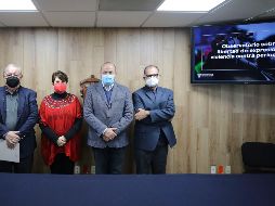 El rector Ricardo Villanueva reiteró la condena a las agresiones realizadas por parte del Gobernador de Jalisco hacia reporteros. ESPECIAL/UdeG