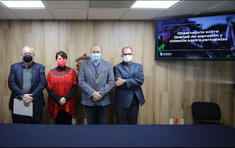 El rector Ricardo Villanueva reiteró la condena a las agresiones realizadas por parte del Gobernador de Jalisco hacia reporteros. ESPECIAL/UdeG