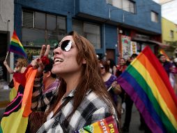 La mañana de este lunes, se celebró el primer matrimonio igualitario del sexo femenino en Querétaro. J. Urrutia/ARCHIVO