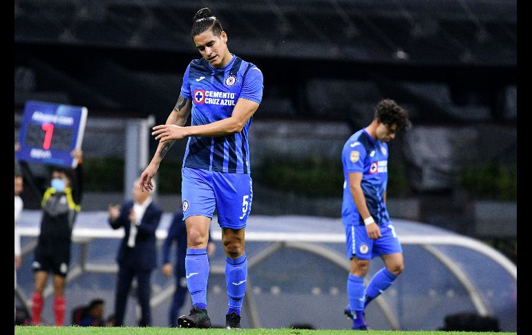 Con Cruz Azul, Alexis Peña disputó 621 minutos de juego entre la Fase Regular y la Fase Final del Apertura 2021. IMAGO7/ARCHIVO