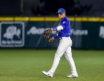 Manny Rodríguez llegó a cuatro cuadrangulares en la temporada; el de esta noche hizo vibrar a todo el estadio Panamericano. TWITTER/charrosbeisbol