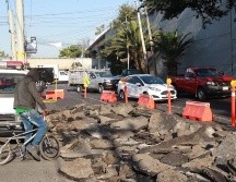 La obra se proyectó para ser ejecutada durante este periodo para aprovechar la baja del flujo de tráfico por la temporada vacacional. EL INFORMADOR / A. Camacho
