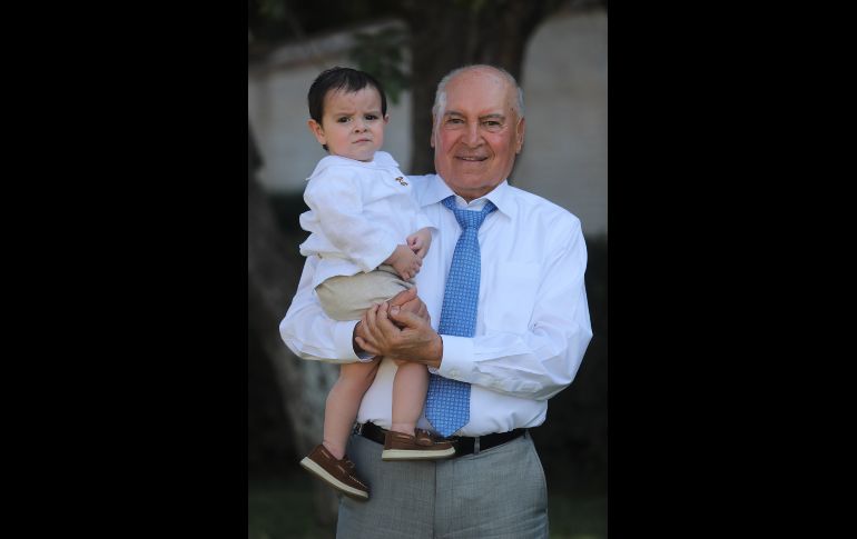 Rodrigo López de Nava Calzada y Amadeo Calzada.GENTE BIEN JALISCO/CLAUDIO JIMENO