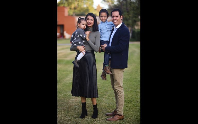 Elena Magallón, Dana Moscoso, Bastián y Rodrigo Magallón.GENTE BIEN JALISCO/CLAUDIO JIMENO