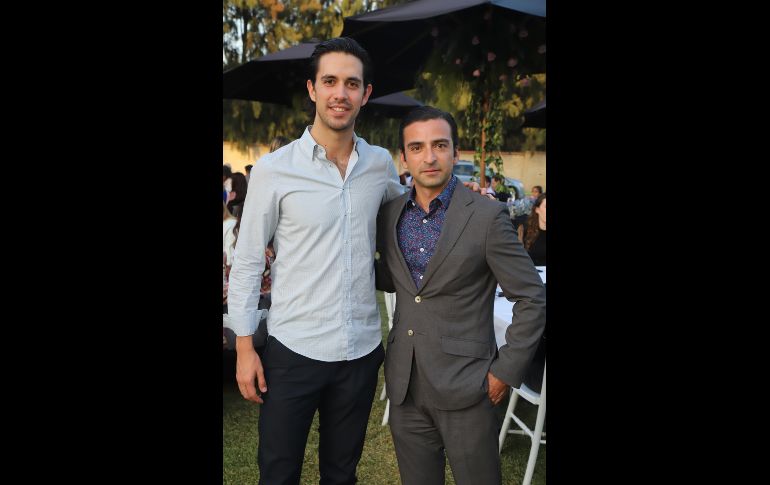 Alberto Sánchez y Julio De La Isla.GENTE BIEN JALISCO/CLAUDIO JIMENO