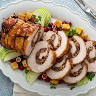 “Lomo relleno al horno” es otro platillo de la temporada navideña