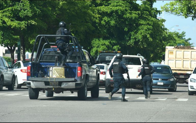 DESASTRE. Las fuerzas de seguridad se vieron sobrepasadas por la capacidad operativa del crimen organizado. NTX/ARCHIVO