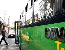 La FEU insiste en que el transporte público actual le sigue robando a los ciudadanos. EL INFORMADOR/ARCHIVO