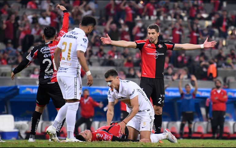 Ratifican. La Comisión Disciplinaria mantuvo la tarjeta roja que otorgó al delantero ante el Atlas. Imago7