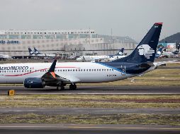 Analistas esperan que las acciones de Aeroméxico enfrenten un periodo de fuerte volatilidad hasta que concluya la  oferta pública de adquisición de acciones. EFE/ARCHIVO