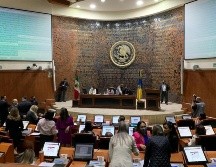 La sesión extraordinaria de pleno para recibir la petición fue convocada de última hora y acudieron 31 diputados. EL INFORMADOR/R. Rivas