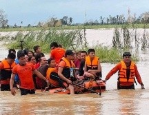 El ciclón azotó a Filipinas tarde en la temporada de tifones, dado que la mayoría de los ciclones suelen ocurrir entre julio y octubre. EFE / ESPECIAL
