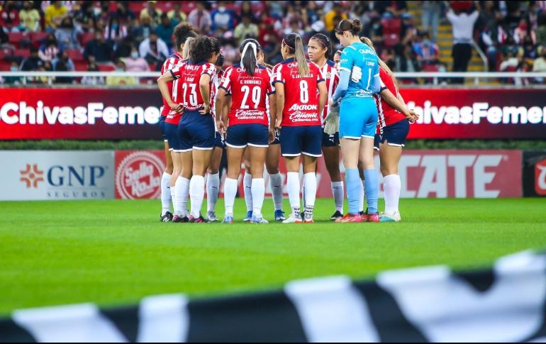 Chivas Femenil cayó en Cuartos de Final ante el América. TWITTER/@ChivasFemenil