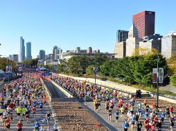 El maratón de Chicago es uno de los cinco de más atracción a nivel mundial. ESPECIAL