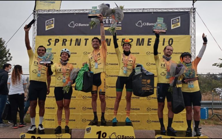 Ricardo Estrada Ramírez fue el primero en cruzar la meta en el “Tour de France”. EL INFORMADOR