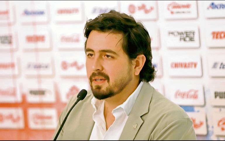 Directo. Amaury Vergara pidió reciprocidad entre lo que dan a los jugadores y lo que ellos entregan a Chivas. SUN