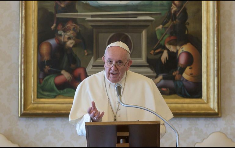 El Papa Francisco afirma que los padres nunca deberían abofetear a sus hijos. EFE / ARCHIVO