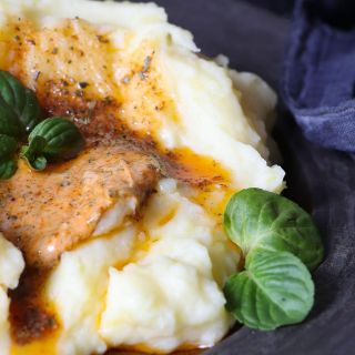 “Puré de papa al horno”, una guarnición con más sabor y mejor textura