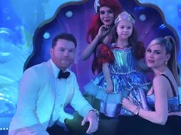 Canelo Álvarez, María Fernanda y Fernanda Gomez. INSTAGRAM/@SOFIACLOSETMX