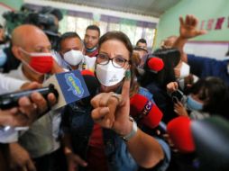 Xiomara Castro obtuvo el 51% de los votos en los comicios del 28 de noviembre. TWITTER/@XiomaraCastroZ