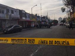 En el sitio se localizaron tres casquillos de arma corta. ESPECIAL