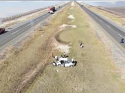 Dos personas salieron ilesas del accidente y una más resultó lesionada. ESPECIAL/UEPCB