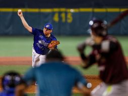Javier Solano cargó con la derrota. TWITTER/charrosbeisbol