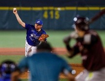 Javier Solano cargó con la derrota. TWITTER/charrosbeisbol