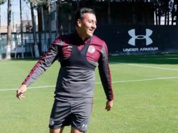 Daniel Álvarez. El atacante dejó a La Franja del Puebla para fichar por los Escarlatas. @d_alvarez92