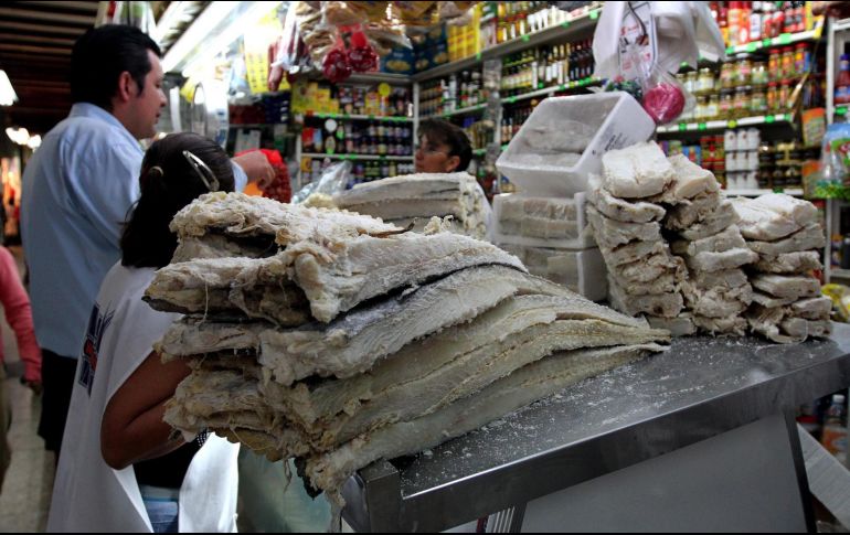 El bacalao llegó a México por ser una proteína fácil de salar y conservar. NTX/ARCHIVO