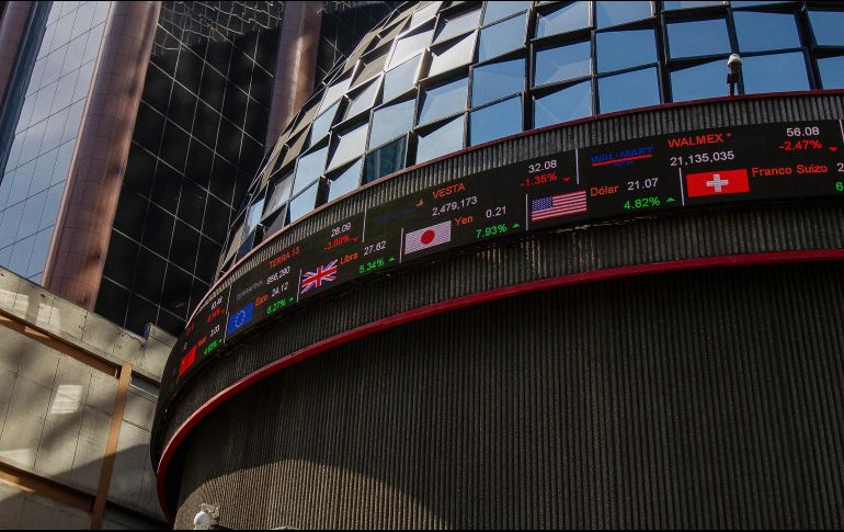 La Bolsa Mexicana de Valores reportó una caída el pasado lunes, sin embargo tanto el martes, como este miércoles se ha mantenido a la alza. NTX/ ARCHIVO