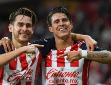 SE MUESTRAN. Jesús Angulo y Cristian Calderón fueron autores de dos goles del chiverío ante Mineros. IMAGO7