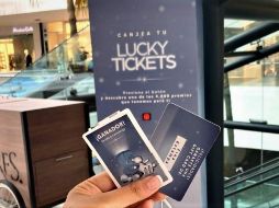 Si al llegar a ANDARES, tu boleto de estacionamiento tiene la leyenda del “Lucky Ticket” significa que puedes reclamar tu regalo. ESPECIAL