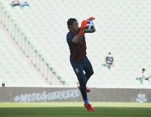 Rodríguez perdió la lucha por el puesto ante su compañero Raúl Gudiño, quien ahora es el guardameta principal del Rebaño. IMAGO7/J. Ruiz