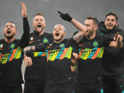 Entusiasmo. El Inter se repuso de un arranque de temporada complicada y finalizarán el año como líderes. AP