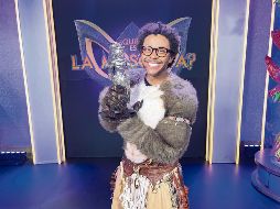 Kalimba triunfó en el programa “¿Quién es la máscara?” con el personaje de “Apache”. CORTESÍA/Televisa