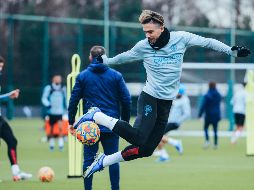 ESTRELLA. El City pagó en el verano más de 100 millones de libras por Grealish. @MANCHESTERCITY