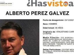 Familiares y amigos de Alberto Pérez y Luis Mario García solicitaron de manera urgente la aplicación del protocolo de búsqueda. ESPECIAL