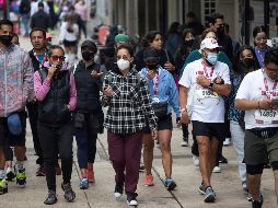 De los 126 millones de habitantes que tiene México, 81.9 millones tienen al menos una dosis de la vacuna anticovid. EFE/M. Hartz