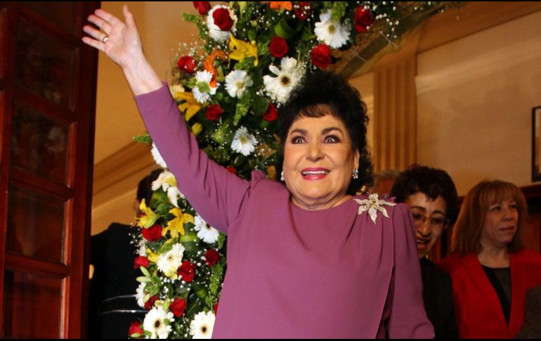 En la fotografía posa la actriz, productora y política mexicana Carmen Salinas, fallecida a los 82 años en 2021. NTX / ARCHIVO