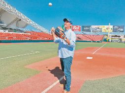 González ve en Charros a un equipo competitivo y verdadero candidato al título del Pacífico. EL INFORMADOR/A. Camacho