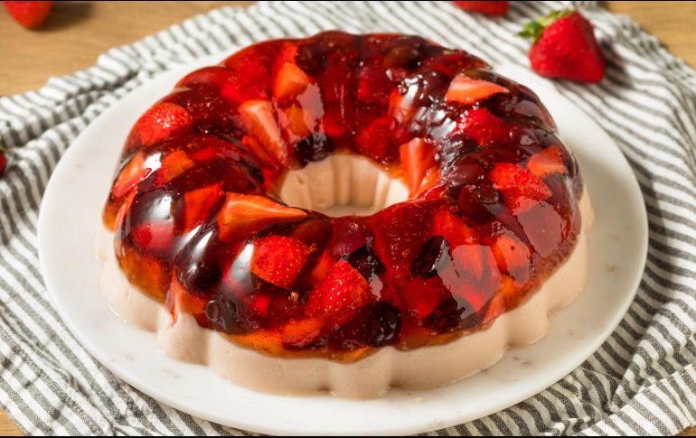 Gelatina de frutas. ISTOCK.