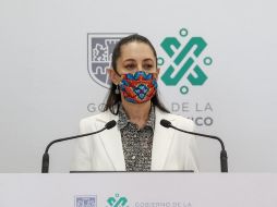 Muchísima gente está pidiendo pruebas entonces se da estas orientaciones para evitar seguir contagiando, dice Sheinbaum. EFE / ARCHIVO