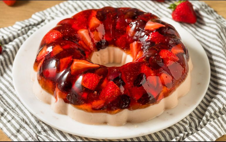 Gelatina de frutas. ISTOCK.