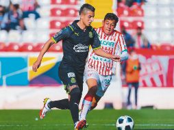 En su primer partido con el Guadalajara, el “Piojo” se destapó como goleador rojiblanco. TWITTER/@chivas