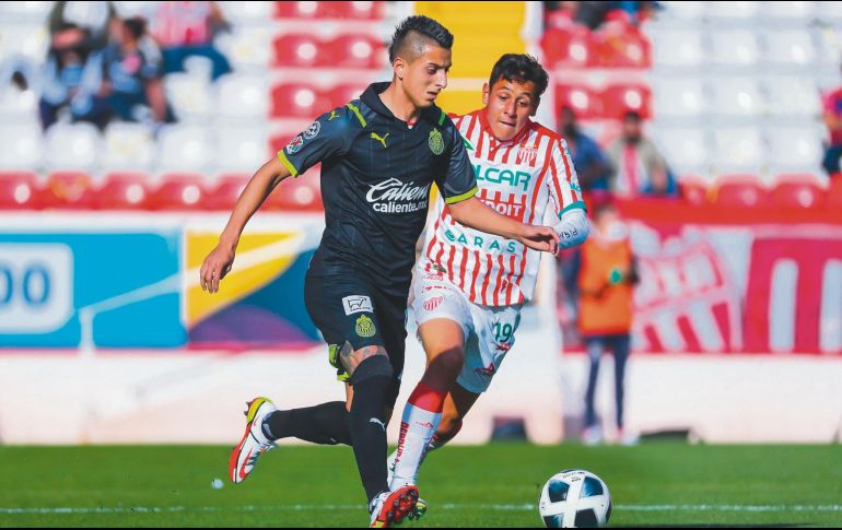 En su primer partido con el Guadalajara, el “Piojo” se destapó como goleador rojiblanco. TWITTER/@chivas