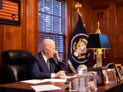 Los jefes de Estado entablaron ayer la comunicación vía telefónica. EFE/A. Schultz